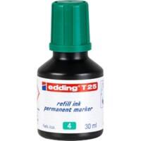 Recharge d'encre edding T25 Vert 30 ml