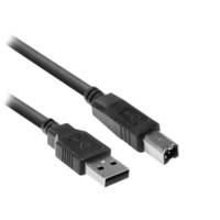 Câble USB ACT USB 2.0 A mâle vers USB B mâle 1.8 m