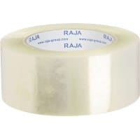 RAJA Ruban adhésif d'emballage faible bruit Transparent 48 mm (l) x 66 m (L) PP (Polypropylène) 36 Unités