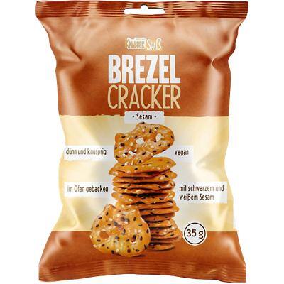 Crackers bretzels Hellma Sésame 28 Unités de 38 g