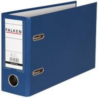 Classeur à levier Falken A5 75 mm Bleu 11285780 Carton, PP (Polypropylène) Paysage