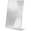 Porte-visuel Sigel Sur table A3 1 compartiment Autoportant 30 (l) x 11 (p) x 42,5 (h) cm Transparent