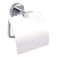 Distributeur de papier toilette tesa Smooz Chrome, métal Argenté