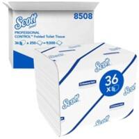 Papier toilette Scott 2 épaisseurs 8508 36 paquets de 250 feuilles