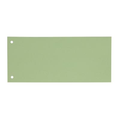 Intercalaires KANGARO Vierge Spécial Vert Carton Rectangulaire 2 Perforations 07071-01 100 Unités