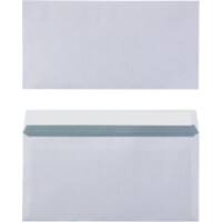 Enveloppes Viking Sans fenêtre DL 220 (l) x 110 (h) mm Bande adhésive Blanc 80 g/m² 1 000 Unités