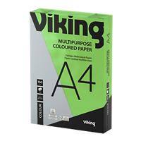 Papier couleur A4 Viking Vert 160 g/m² Lisse 250 Feuilles
