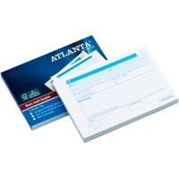 Carnet de commandes autocopiant Djois Atlanta A5436-011 Blanc, bleu A6 10,5 x 14,8 cm 50 feuilles