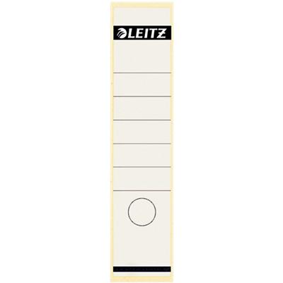 Étiquettes pour dos de classeurs Leitz A4 61,5 mm Blanc 10 Unités