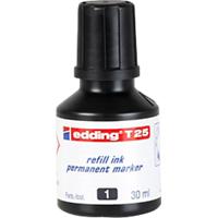 Recharge d'encre edding T25 Noir 30 ml