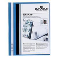 Farde à lamelle DURABLE Duraplus A4 extralarge Bleu Polychlorure de vinyle