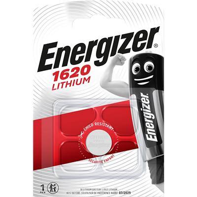 Piles bouton Energizer CR1620 3V Lithium