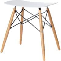 Tabouret Paperflow Skoll Blanc