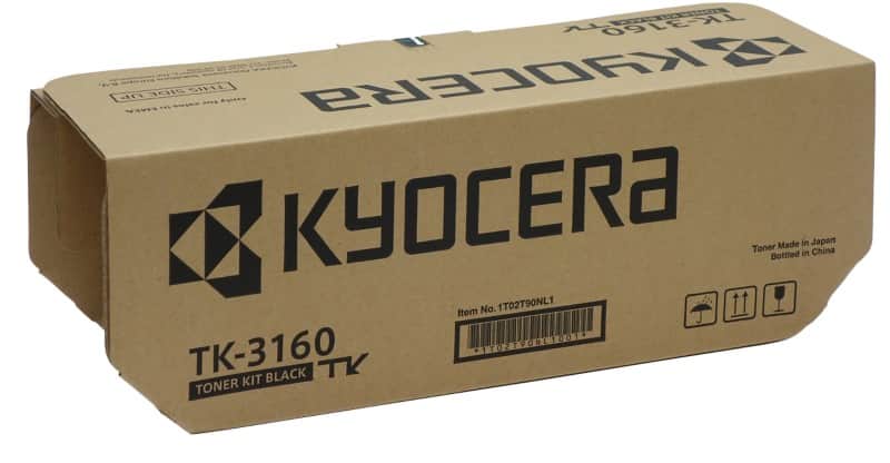 Toner Kyocera D'origine TK-3160 Noir TK3160