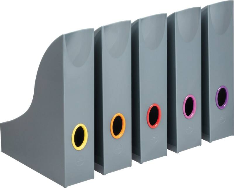 Porte-revues DURABLE Polystyrène A4 Assortiment 5 Unités