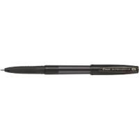 Stylo-bille Pilot Super Grip G Non rétractable Noir 0,4 mm Moyen Conique Rechargeable