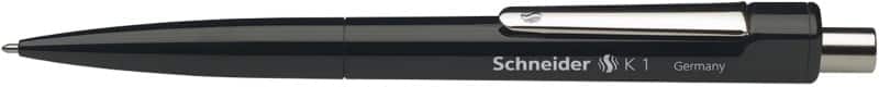 Stylo à bille Schneider K1 Rétractable Noir 0,5 mm Moyen Bille Rechargeable
