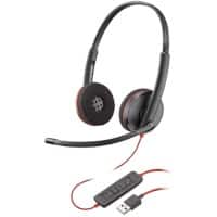 Casque audio Jabra Evolve 20 MS Avec fil Sur tête Microphone à réduction de bruit Avec Microphone Stéréo Noir