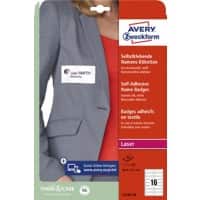 Badges Avery L4783-20 Rectangulaire 120 g/m² Blanc 88,9 x 31 mm 20 x 16 unités