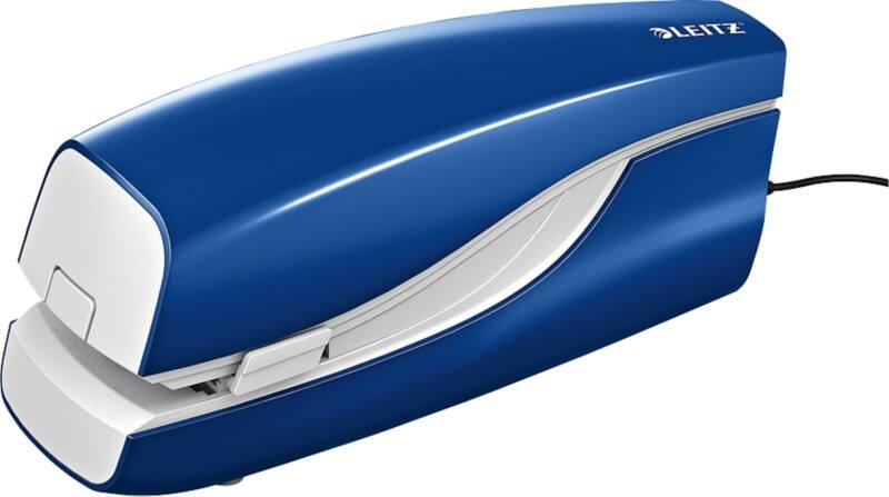 Agrafeuse électrique Leitz NeXXt 5533 Pleine bande 20 Feuilles Bleu E2 Métal, Plastique