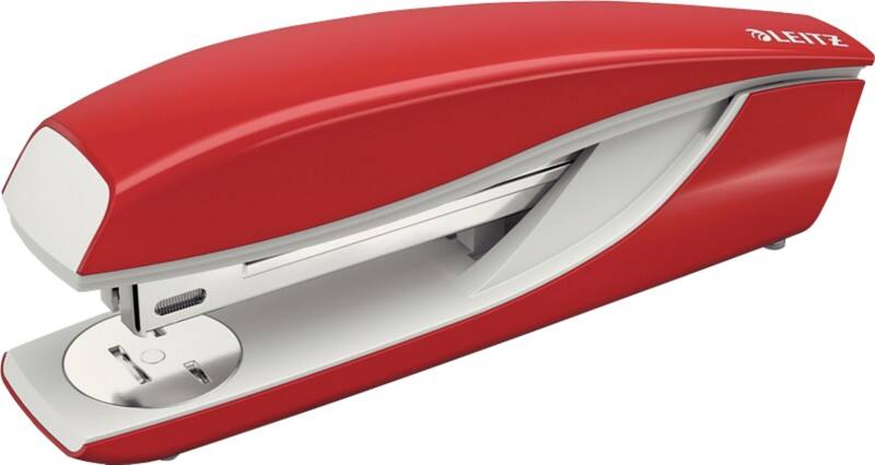 Agrafeuse Leitz NeXXt 5504 Pleine bande 40 Feuilles Rouge 24/8, 26/8 Métal, Plastique  