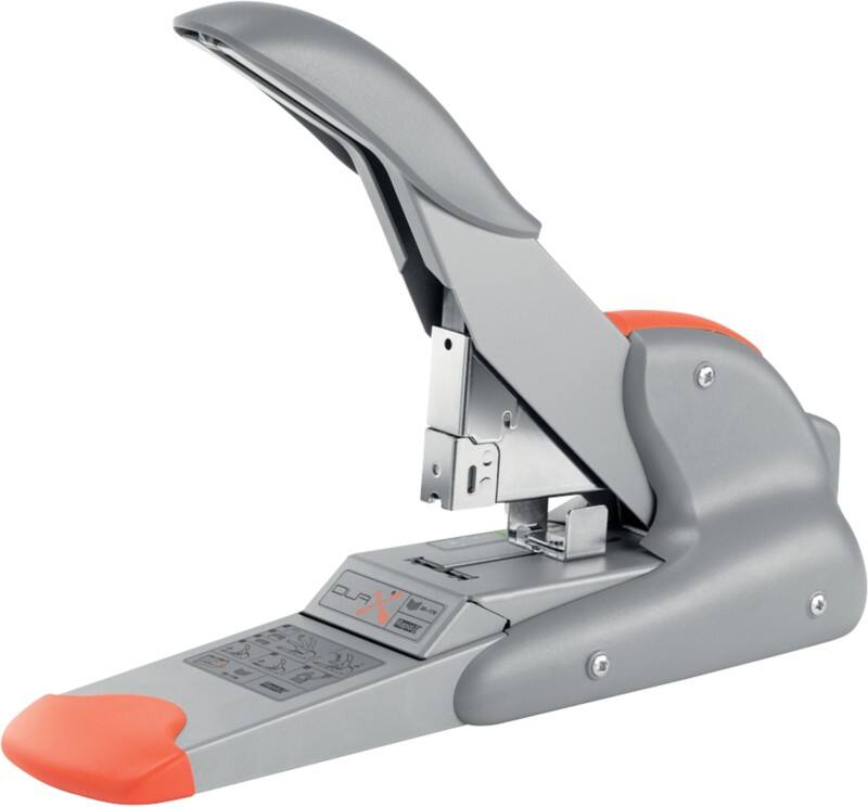 Agrafeuse Rapid DUAX 2169 Pleine bande 170 Feuilles Argenté, orange DUAX Acier