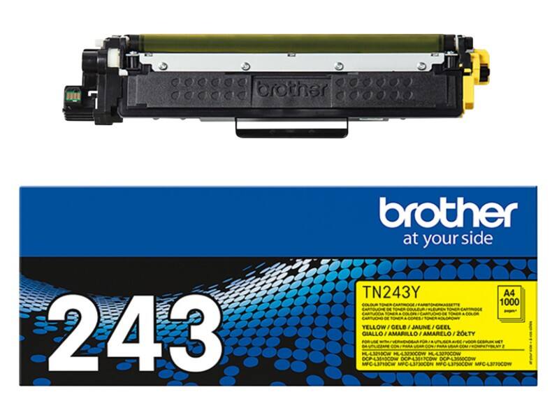 Toner Brother TN243Y D'origine Jaune