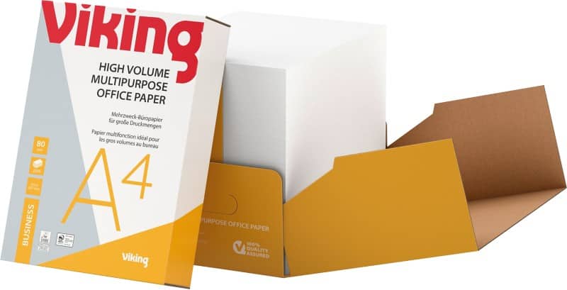 Papier imprimante Viking Business A4 80 g/m² Lisse Blanc brillant 161 CIE 2500 feuilles