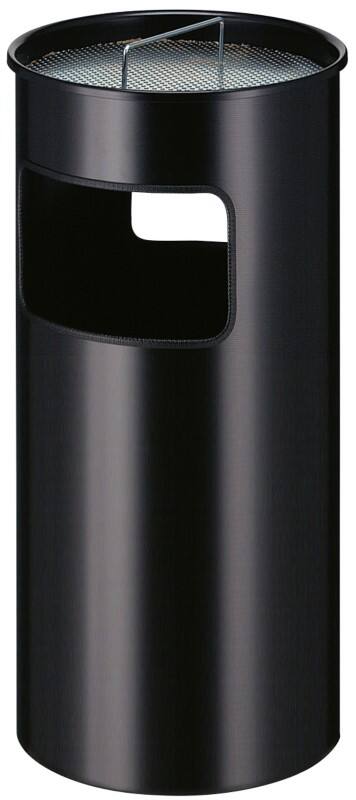 Cendrier et poubelle à papier Vepa Bins 50 L Acier 32 x 69 cm Noir