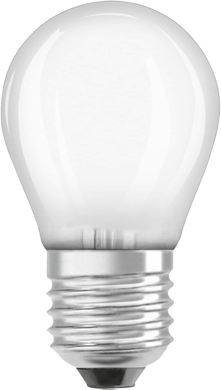 Ampoule Osram Classic Mat E27 4.5 W Blanc chaud