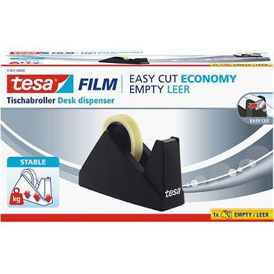 Dévidoir tesa tesafilm Easy Cut Economy Noir 25 mm (l) x 66 m (L) Plastique