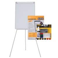 Kit de démarrage pour chevalet Bi-Office Autoportant 70 x 100 cm (l x h) Blanc
