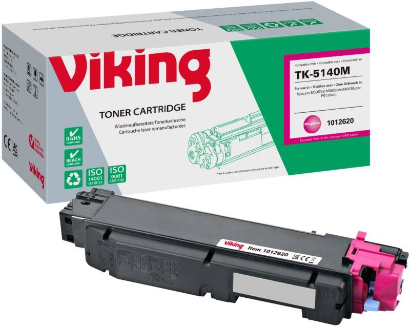 Toner Viking compatible Kyocera TK-5140M Magenta