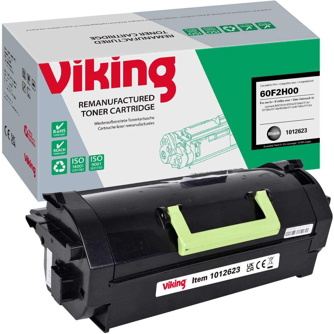 Toner Office Depot Lexmark 60F2H00 Noir