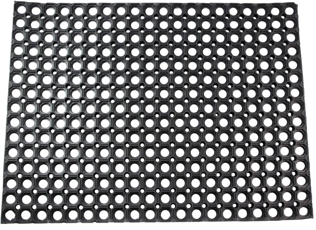 Tapis d'entrée extérieur Office Depot Outdoor Caoutchouc Noir 1200 x 800 mm