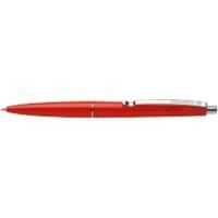 Stylo-bille Schneider Office Rétractable Rouge Moyen Rechargeable