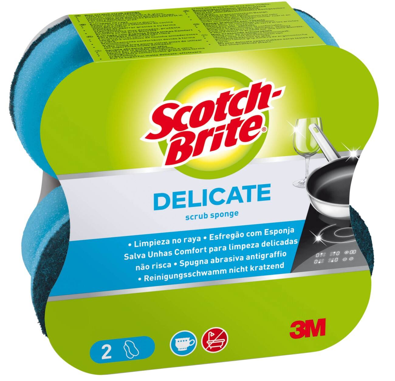 Plus De Fléaux Scotch-Brite Confort Nailsaver 2 Unités