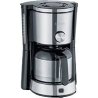 Cafetière à filtre SEVERIN KA 4845 1 l Acier inoxydable brossé, noir