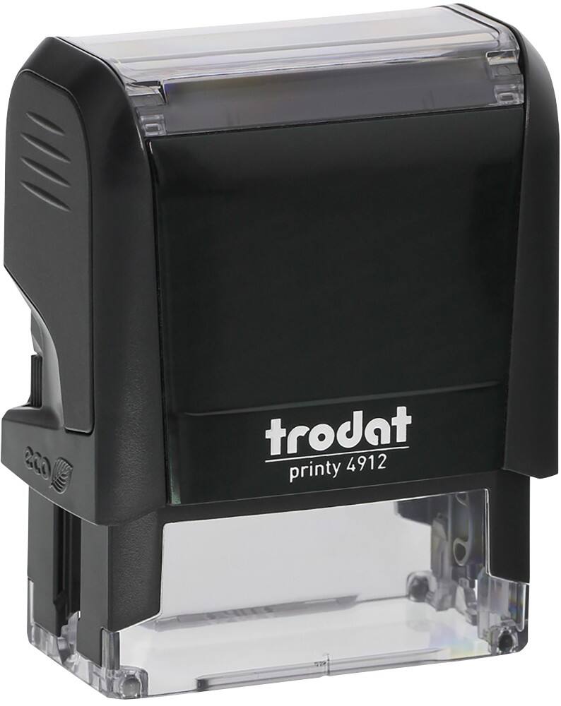 Tampon de bureau Trodat Printy 4912 5 Lignes 6,3 x 3,3 x 7,5 cm Noir