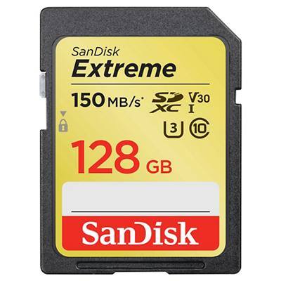 Carte mémoire SDXC SanDisk Extreme 128 Go