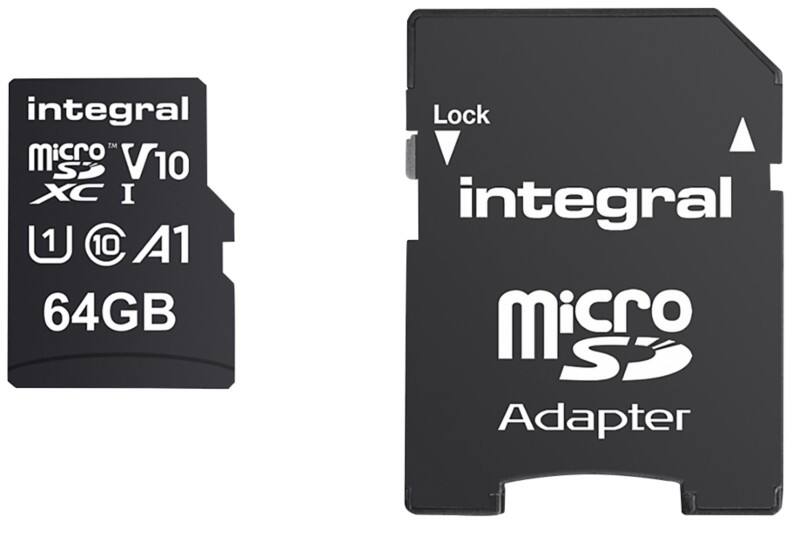 Carte MicroSDXC Integral 64 Go