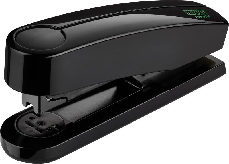Agrafeuse Novus re+new B4 Demi bande 40 Feuilles Noir 24/6, 24/8, 26/6, 26/8 Métal, Plastique