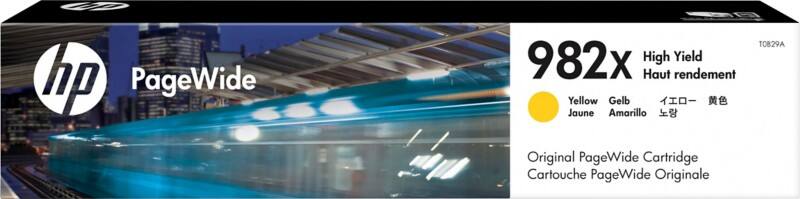 Cartouche jet d'encre HP 982X D'origine T0B29A Jaune