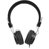 Casque filaire ewent Professional EW3573 Supra-aural Câble Jack 3,5 mm Noir