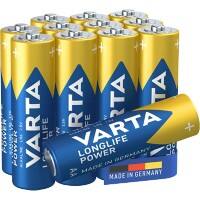 Piles VARTA LONGLIFE Power AA 12 Unités