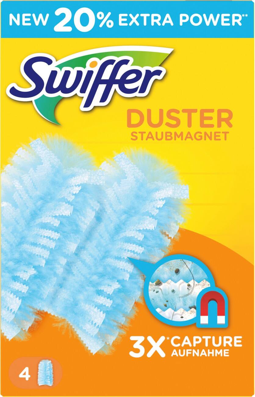 Recharges plumeau magnétique Swiffer 5,6 x 19,5 x 12,4 cm 4 Unités