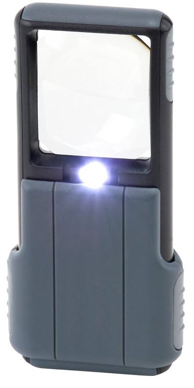 Loupe Carson MiniBrite PO-55 Gris, noir 51 mm 5 x