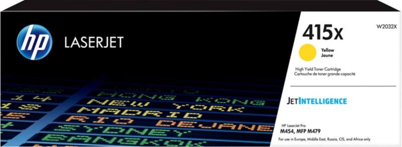 Toner HP 415X D'origine W2032X Jaune