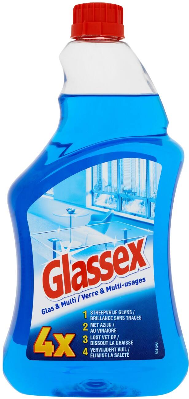 Recharge pour nettoyant vitre Glassex 750 ml