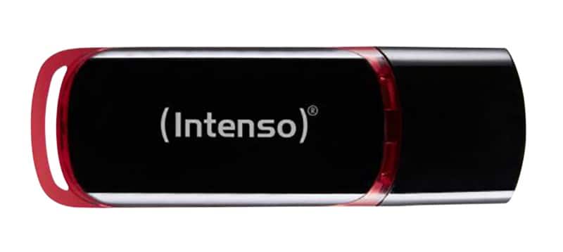 Clé USB Intenso USB 2.0 16 Go Rouge, noir